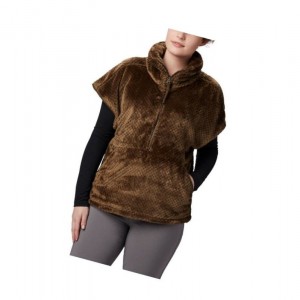 Columbia Fire Side III Sherpa Shrug Mont Kadın Zeytin Yeşili | 04127-VILW