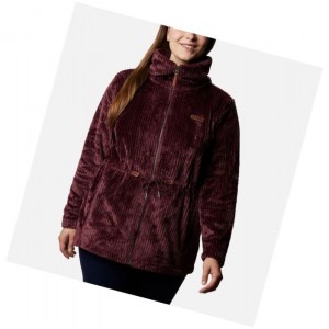 Columbia Fire Side Long Full Zip Sherpa Fleece Plus Size Mont Kadın Renkli | 72809-MEHD