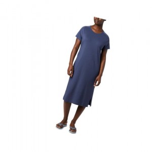 Columbia Firwood Camp Elbise Kadın Lacivert | 28967-HEYP