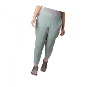 Columbia Firwood Camp II Plus Size Pantolon Kadın Açık Yeşil | 76489-OQZW