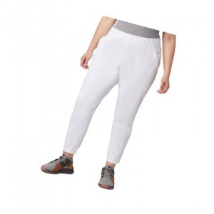 Columbia Firwood Camp II Plus Size Pantolon Kadın Beyaz | 92481-DTLZ