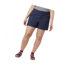 Columbia Firwood Camp II Plus Size Şort Kadın Lacivert | 17436-BUAM