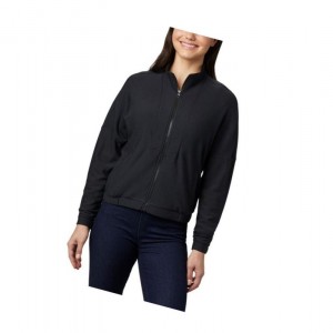 Columbia Firwood Crossing Full Zip Mont Kadın Siyah | 91083-WLHS