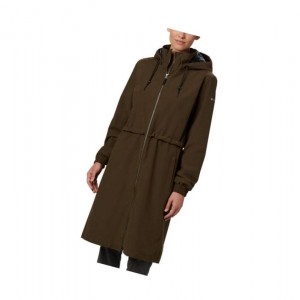 Columbia Firwood Long Mont Kadın Zeytin Yeşili | 09254-DKPH