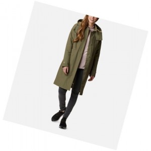 Columbia Firwood Parka Mont Kadın Gri Yeşil | 74950-BXTY
