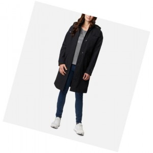 Columbia Firwood Parka Mont Kadın Siyah | 51480-MYVB