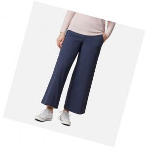 Columbia Firwood Wide Leg Pantolon Kadın Lacivert | 95167-QVXA