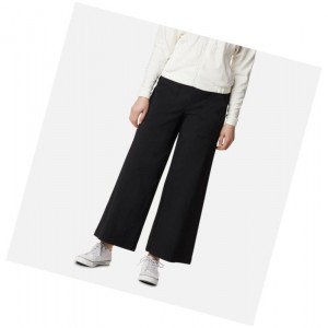 Columbia Firwood Wide Leg Pantolon Kadın Siyah | 51364-WLED
