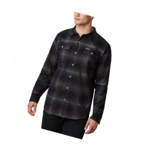 Columbia Flare Gun Corduroy Gömlek Erkek Gri Kahverengi | 91485-MBHA