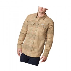 Columbia Flare Gun Corduroy Gömlek Erkek Kahverengi | 97548-ATCR