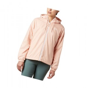 Columbia Flash Forward Lined Windbreaker Mont Kadın Pembe | 12654-EPKL