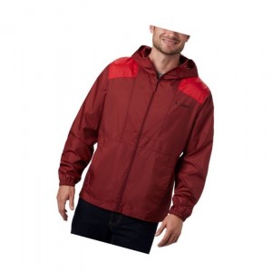 Columbia Flashback Windbreaker Mont Erkek Kırmızı Mavi Kırmızı | 72148-PJYT