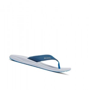 Columbia Flip Flop Terlik Erkek Mavi | 90168-WUNZ