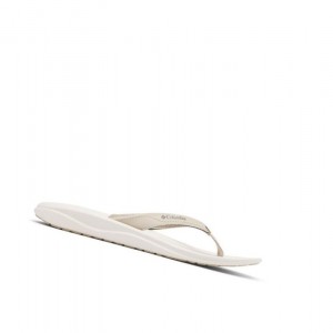 Columbia Flip Sandal Terlik Kadın Haki Siyah | 97105-JCXA