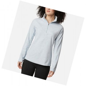Columbia Glacial IV Print Half Zip Sweatshirt Kadın Gri | 97640-YILP