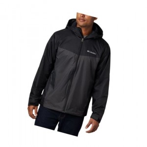 Columbia Glennaker Sherpa Lined Mont Erkek Siyah Koyu Gri | 52710-WKPA