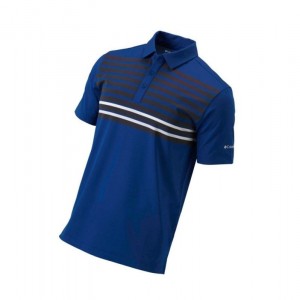 Columbia Golf Omni-Wick Energy Polo Gömlek Erkek Koyu Mavi | 41326-EDVN