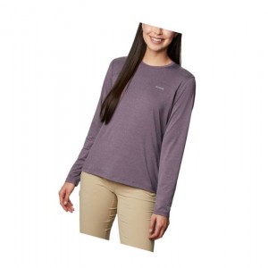 Columbia Gran Paradiso Long Sleeve Sweatshirt Kadın Mor | 60149-GIBX