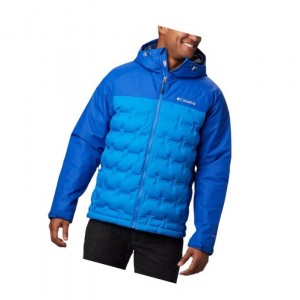 Columbia Grand Trek Down Mont Erkek Mavi Mavi | 95674-BQHX