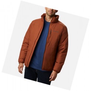 Columbia Grand Wall Insulated Mont Erkek Kahverengi | 92748-PZVN