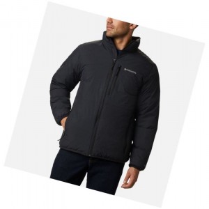Columbia Grand Wall Insulated Mont Erkek Siyah | 23681-ZDYQ