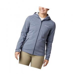 Columbia Heather Canyon Softshell Mont Kadın Lacivert | 79012-BNOY