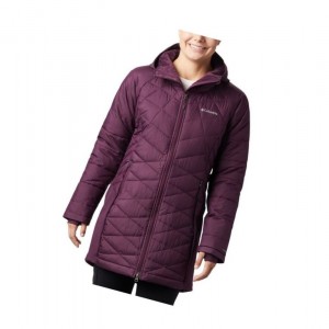 Columbia Heavenly Long Hybrid Mont Kadın Siyah Pembe | 50721-XYWC