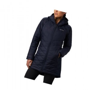 Columbia Heavenly Long Hybrid Mont Kadın Lacivert | 14952-JCQV