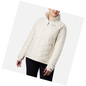 Columbia Heavenly Plus Size Mont Kadın Krema | 05847-MIJL