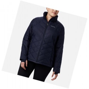 Columbia Heavenly Plus Size Mont Kadın Lacivert | 52648-WSQI