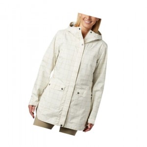 Columbia Here And There Trench Mont Kadın Krema | 48739-FQNV