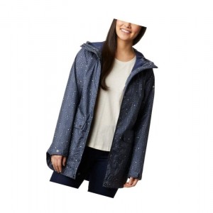 Columbia Here And There Trench Mont Kadın Lacivert | 20547-VXAG