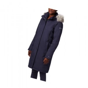 Columbia Hillsdale Parka Mont Kadın Lacivert | 96817-OYGZ