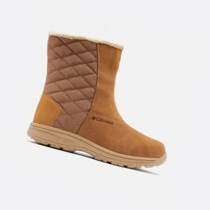 Columbia Ice Maiden Slip III Kışlık Bot Kadın Açık Kahverengi | 97350-FVQA