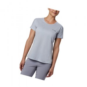 Columbia Irico Knit Short Sleeve Tişört Kadın Gri | 79862-NKLJ