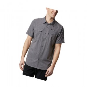 Columbia Irico Short Sleeve Gömlek Erkek Gri | 20815-GVCR
