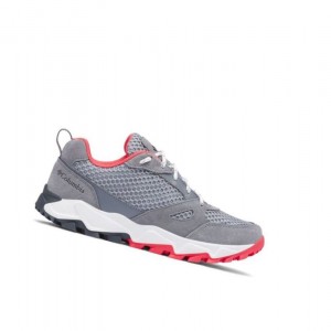 Columbia Ivo Trail Breeze Wide Spor Ayakkabı Kadın Gri Pembe | 54132-LYTN