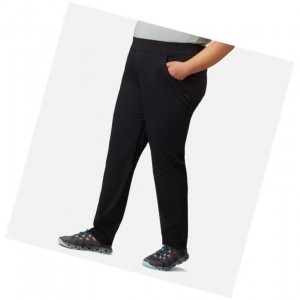 Columbia Just Right Straight Leg Pant Plus Size Pantolon Kadın Siyah | 96247-BOGR