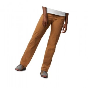 Columbia Just Right Straight Leg Pantolon Kadın Kahverengi | 84263-WGSO