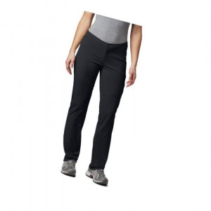 Columbia Just Right Straight Leg Pantolon Kadın Siyah | 01568-YSUB