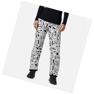 Columbia Kick Turner Insulated Pantolon Kadın Beyaz | 03125-UACQ