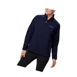 Columbia Kruser Ridge II Softshell Mont Kadın Lacivert | 71382-DCAJ