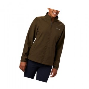 Columbia Kruser Ridge II Softshell Mont Kadın Zeytin Yeşili | 18657-SEFM