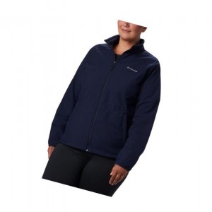 Columbia Kruser Ridge II Softshell Plus Size Mont Kadın Lacivert | 87956-QVHX