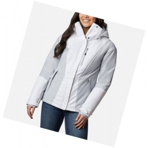 Columbia Last Tracks Insulated Mont Kadın Beyaz Gri | 63920-HXNJ
