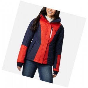 Columbia Last Tracks Insulated Mont Kadın Turuncu Lacivert | 58172-ZCXA