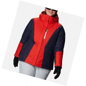 Columbia Last Tracks Insulated Plus Size Mont Kadın Turuncu Lacivert | 60731-TUJS