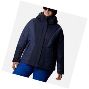 Columbia Last Tracks Insulated Plus Size Mont Kadın Lacivert | 21098-WLNT