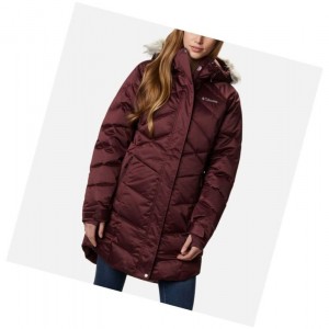 Columbia Lay D Down II Mid Mont Kadın Bordo | 31682-JBSN