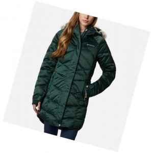 Columbia Lay D Down II Mid Mont Kadın Yeşil | 97380-LAXU